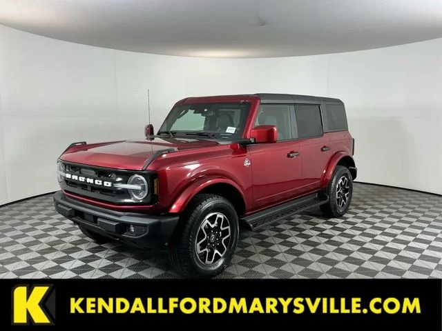 New 2026 Ruby Red Metallic Tinted Clearcoat Ford Outer Banks image 1