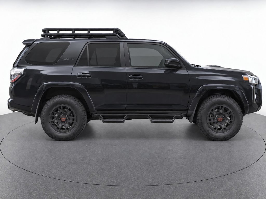 Used 2022 Midnight Black Metallic Toyota TRD Pro image 4