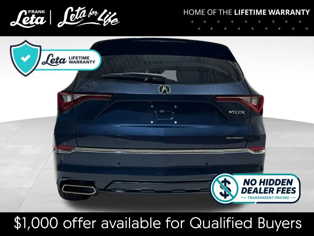 New 2026 Canyon River Blue Metallic Acura Advance Package image 4