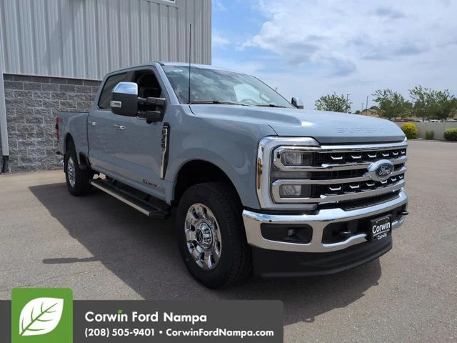 New 2026 Glacier Gray Metallic TriCoat Ford Lariat image 1