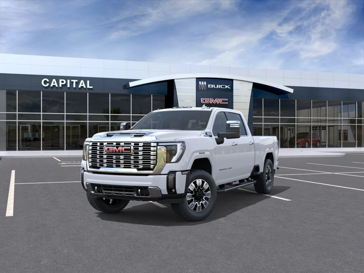 New 2026 Polar White Tricoat GMC Denali image 8
