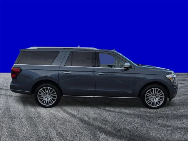 Certified Used 2023 Blue Metallic Ford Platinum image 3