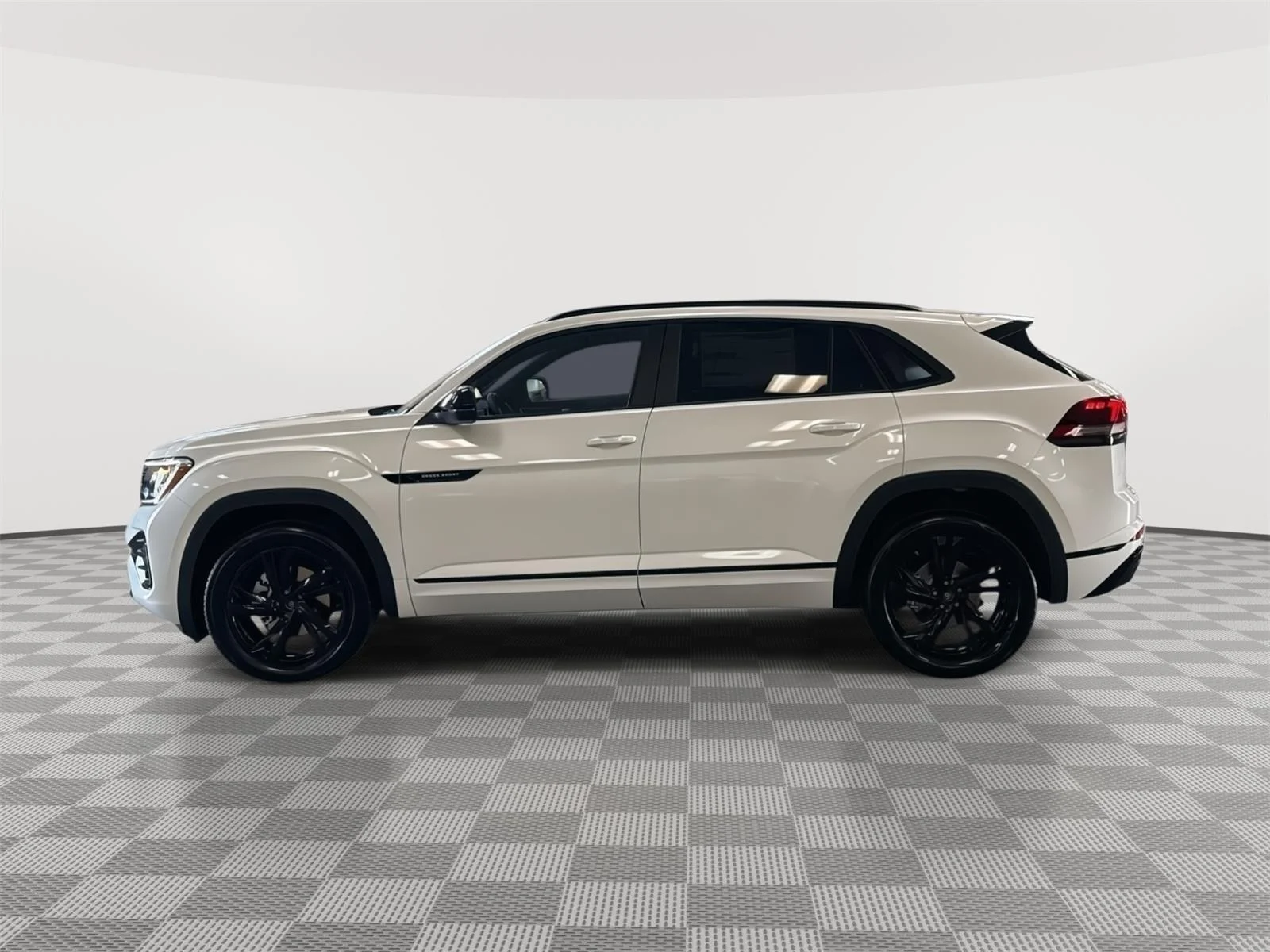 New 2026 Opal White Pearl Volkswagen 2.0T SEL R-Line Black image 8