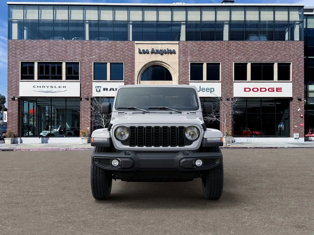 New 2026 Bright White Clear-Coat Exterior Paint Jeep Sport S image 6