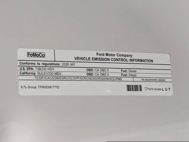 New 2026 Star White Metallic Tri-Coat Ford F-250® Lariat® image 76