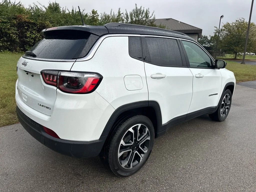 Used 2023 Bright White Clearcoat Jeep Limited image 11