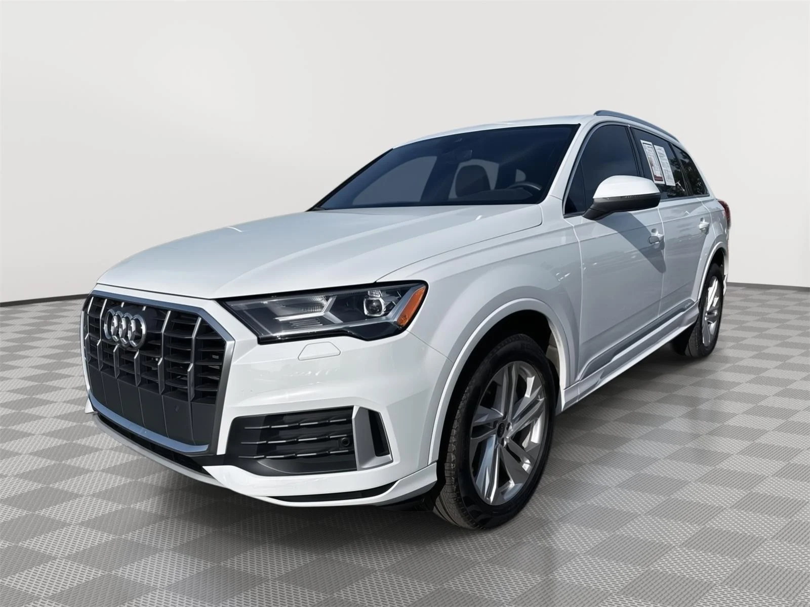 Used 2023 Glacier White Metallic Audi Premium image 10