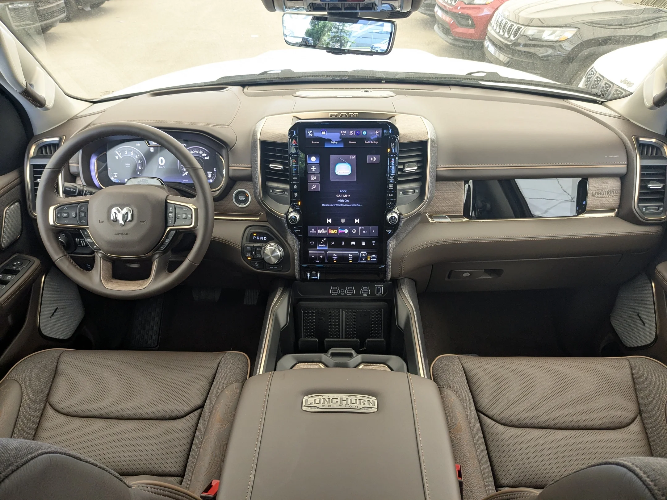 New 2026 White RAM Limited Longhorn - - Longhorn Leather - Body-Colour Bumper Grp - Heated Seats & More! image 25