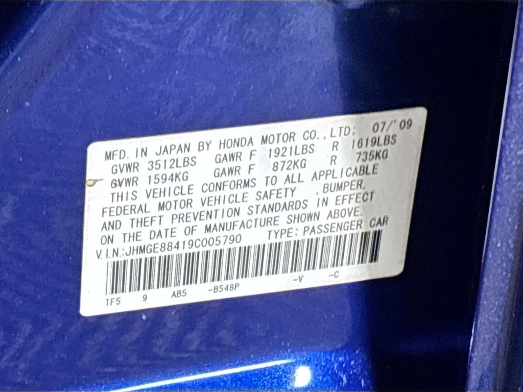 Used 2009 Blue Honda Sport image 24