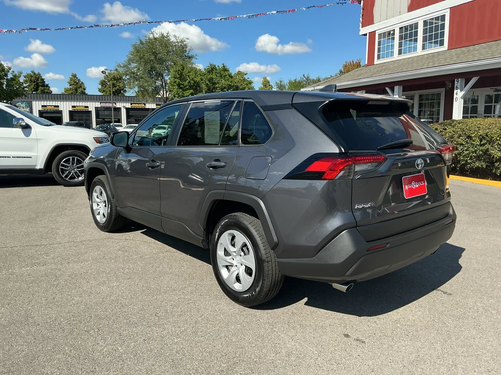 Used 2025 Magnetic Gray Metallic Toyota LE image 7