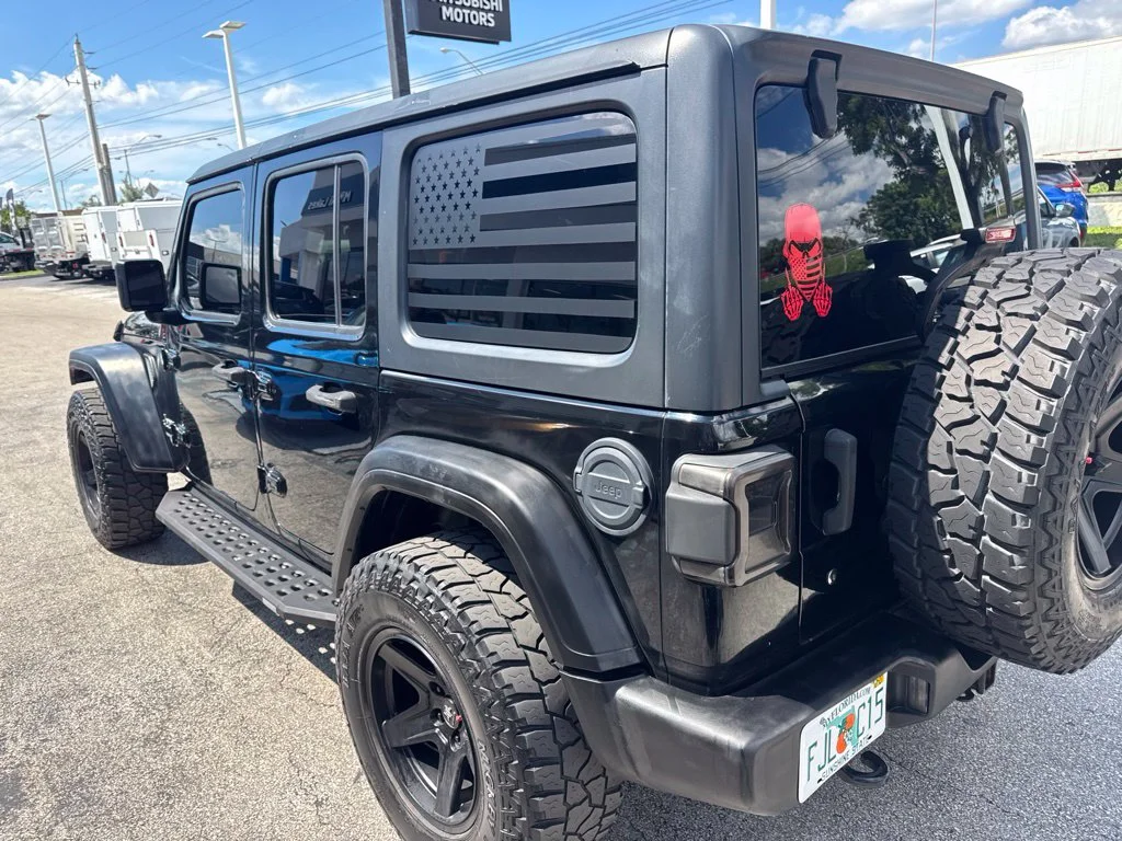 Used 2019 Black Clearcoat Jeep Unlimited Sport S image 6