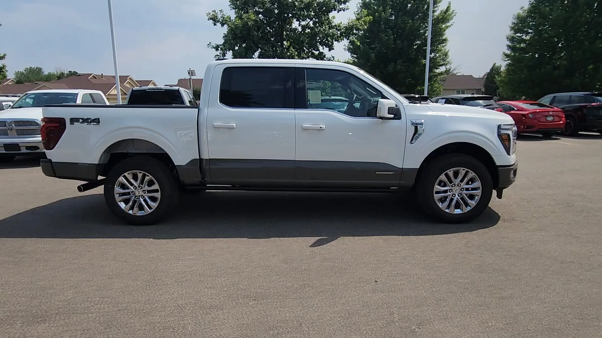 New 2026 Star White Metallic Tri-Coat Ford King Ranch image 7