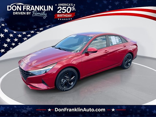 2023 Hyundai Elantra Hybrid Blue