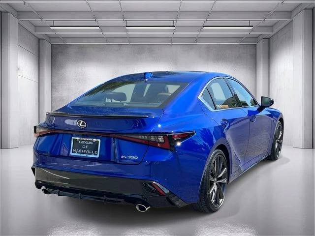 Certified Used 2025 ULTRASONIC BLUE MICA Lexus 350 F SPORT Design image 3