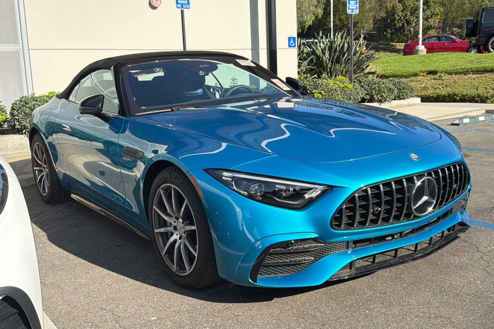 Used 2025 Blue Mercedes-Benz SL 43 AMG® image 5
