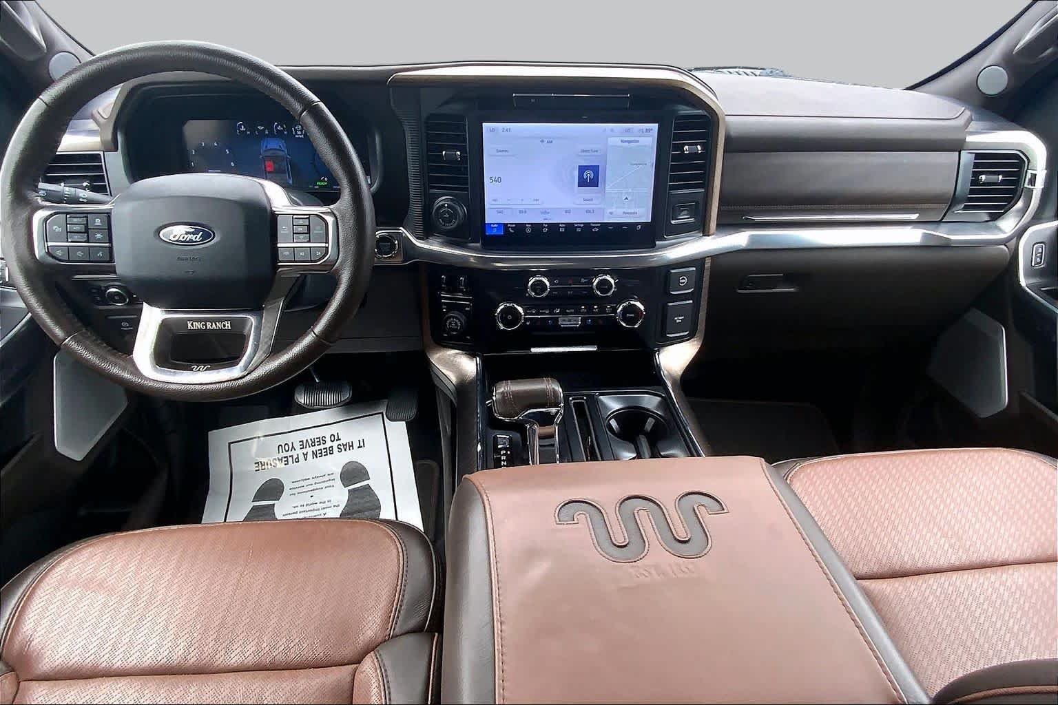 Used 2025 Agate Black/Marsh Gray Ford King Ranch image 15