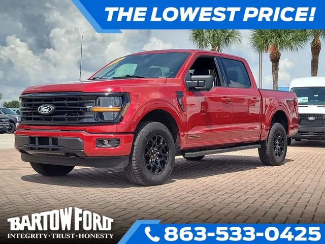 Used 2024 Red Ford XLT image 1