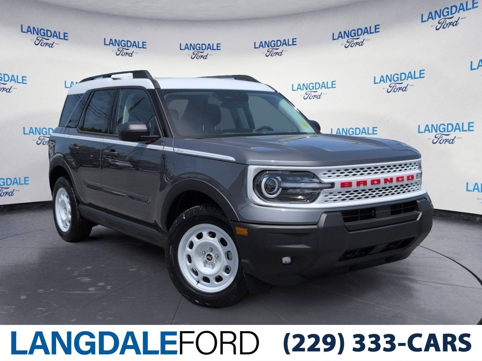 New 2026 Carbonized Gray Metallic Ford Heritage image 1