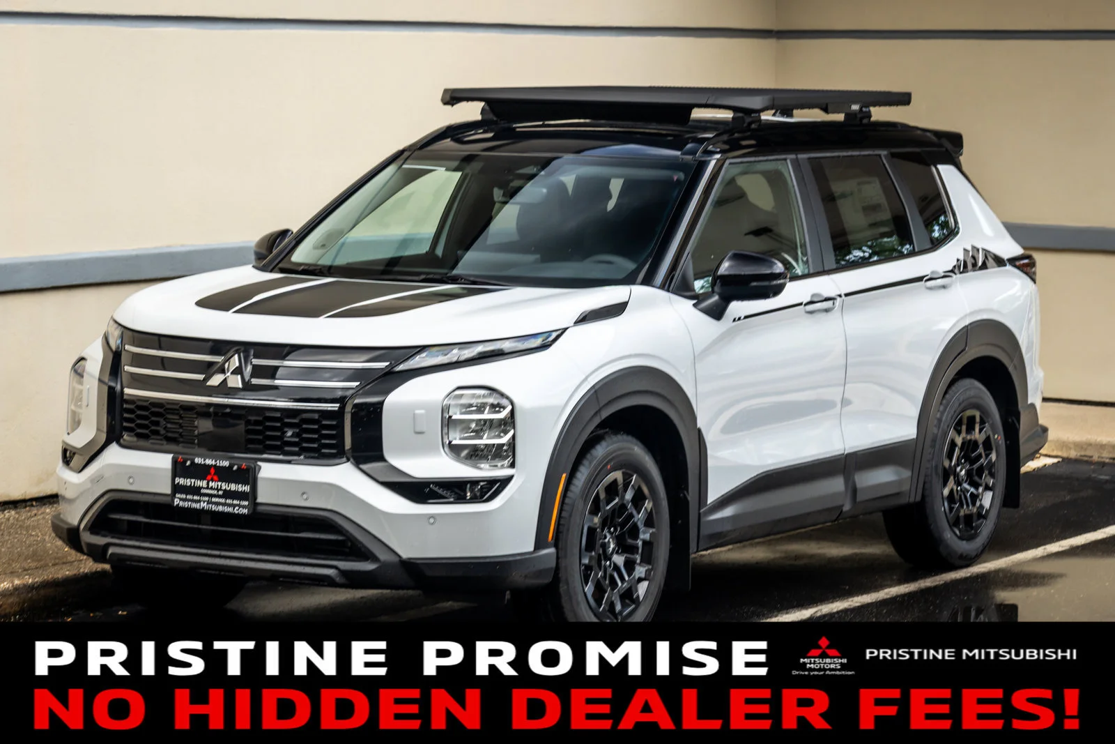 New 2026 White Mitsubishi TRAIL EDITION S-AWC image 1