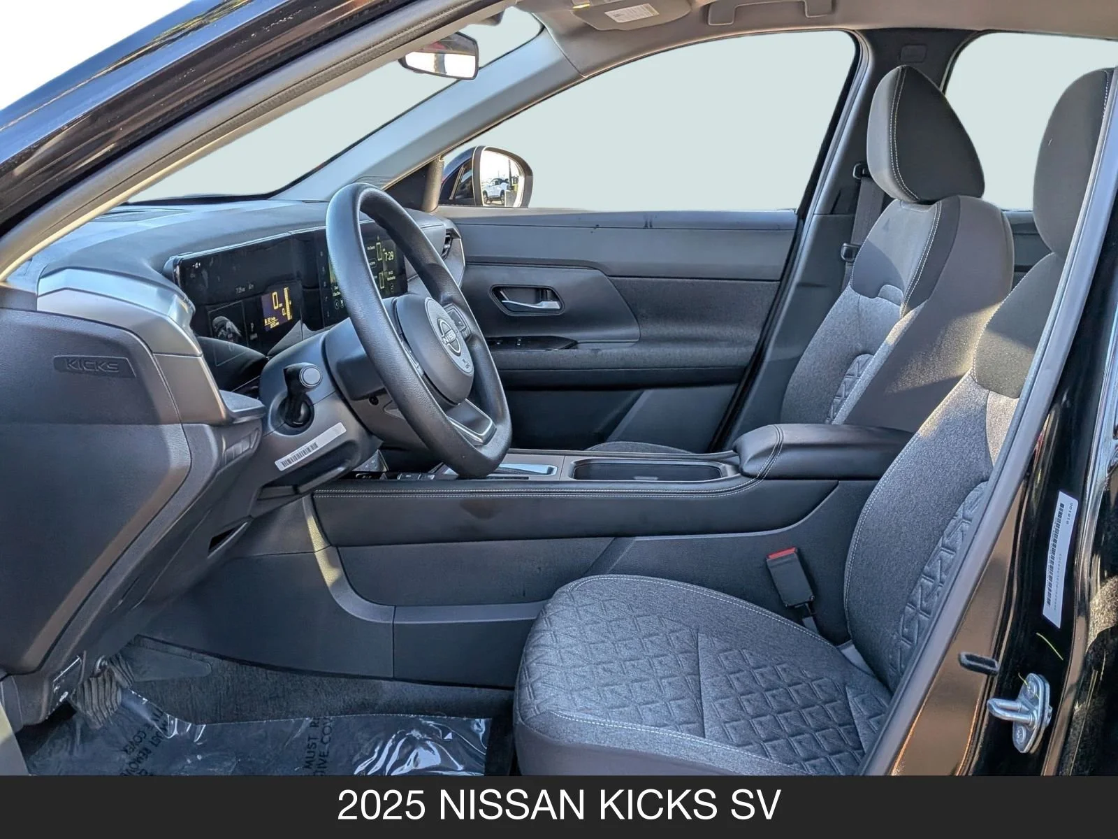 Used 2025 Super Black Nissan SV image 14