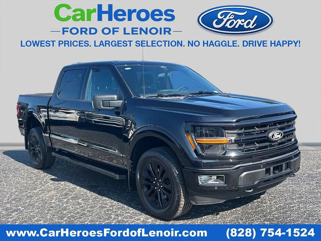 Used 2024 Black Ford XLT image 1