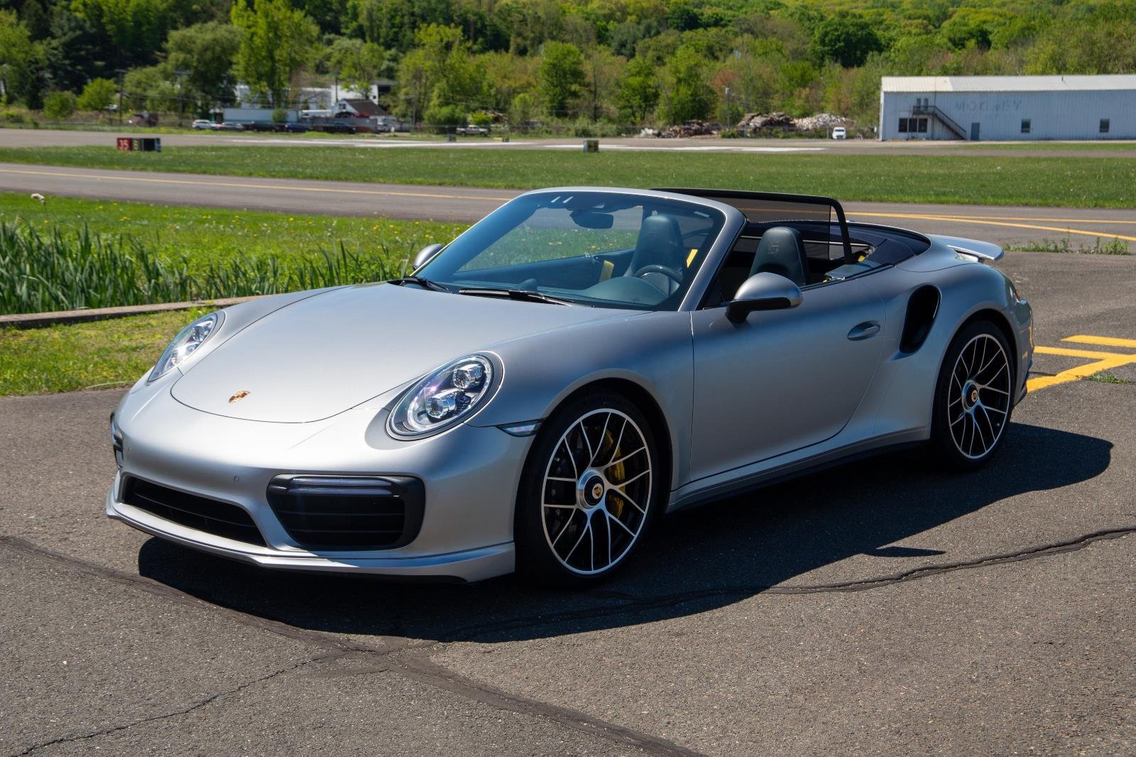 Used 2019 GT Silver Metallic Porsche Turbo S image 3
