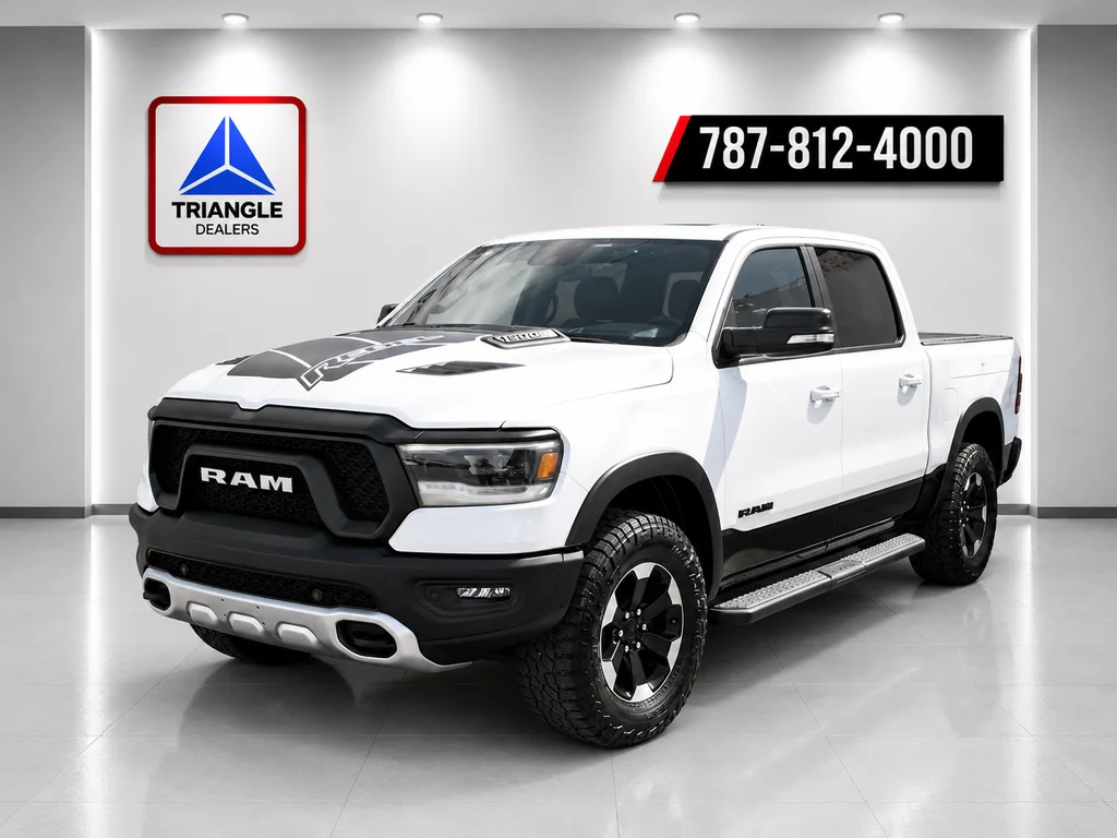 Used 2021 White Ram Rebel image 2
