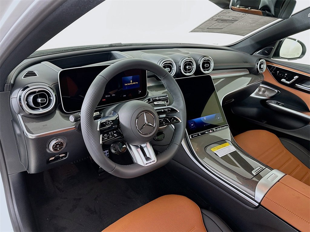 New 2026 Polar White Mercedes-Benz C 43 AMG® image 43
