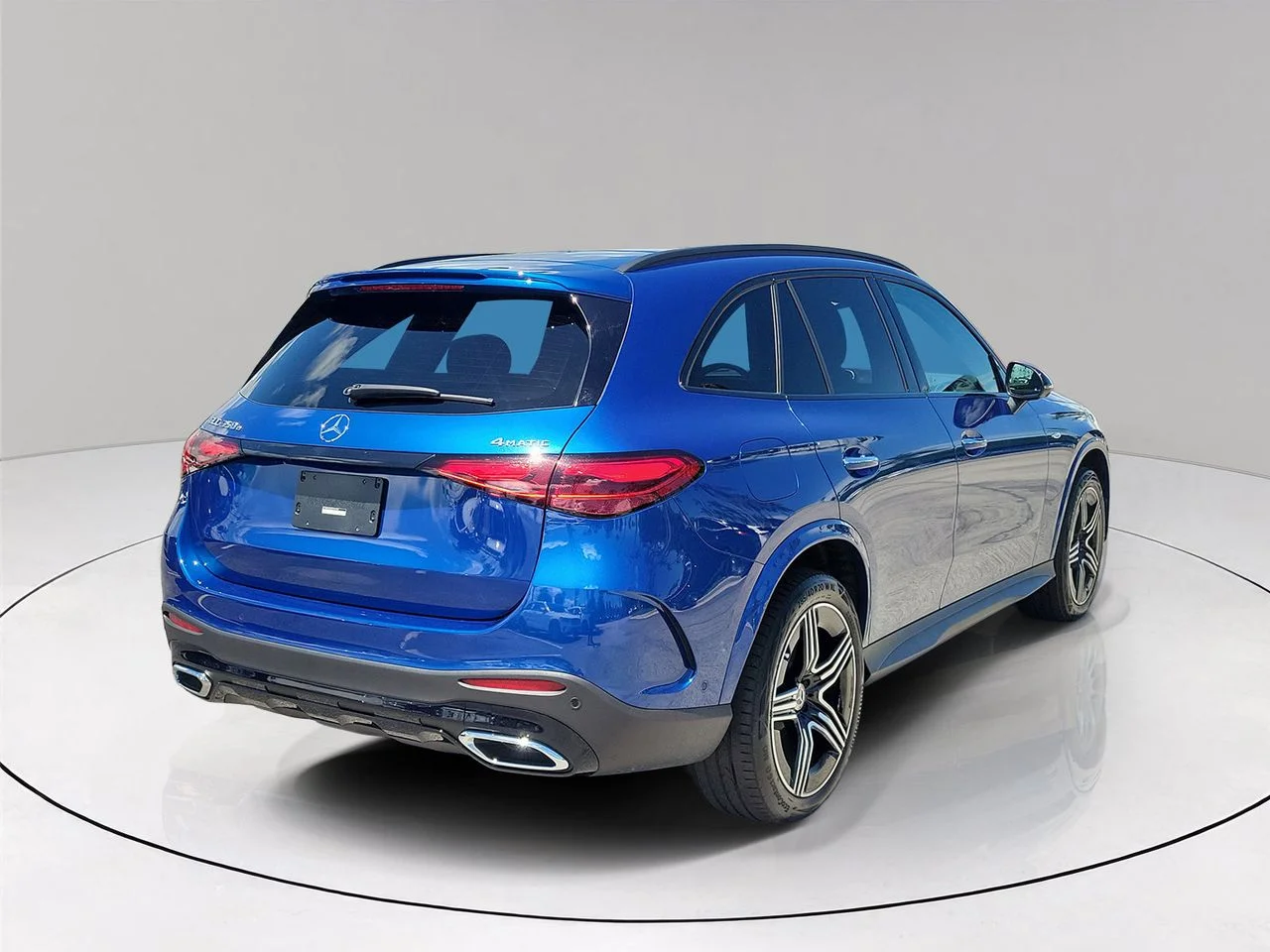 Certified Used 2025 Blue Mercedes-Benz GLC 350e image 4