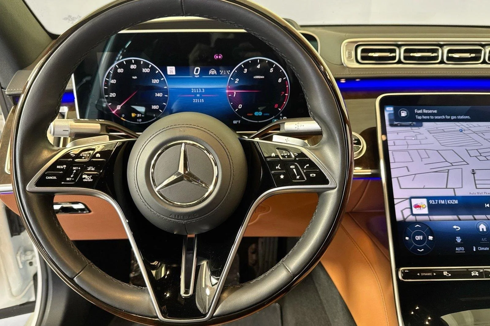 Used 2021 Designo Diamond White Mercedes-Benz S 580 image 10