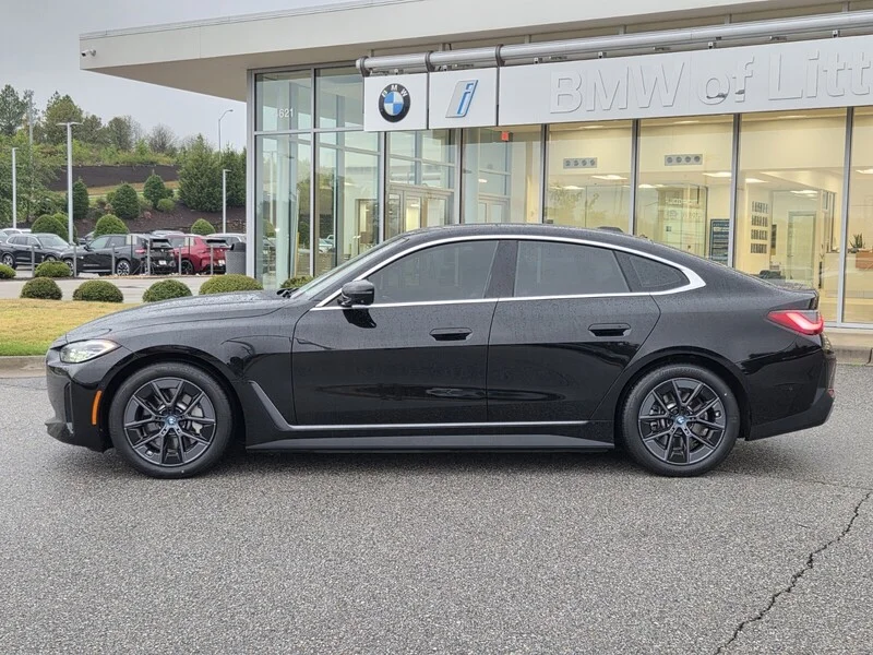 Used 2023 Jet Black BMW EDRIVE40 GRAN COUPE image 2