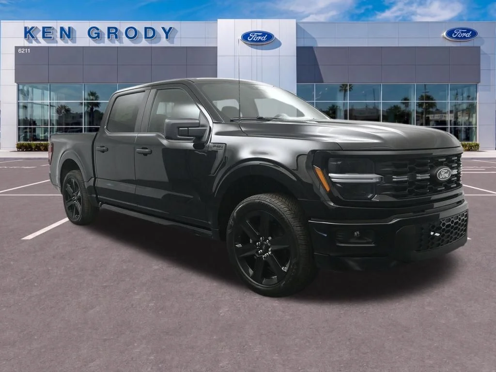New 2026 Agate Black Metallic Ford STX image 1