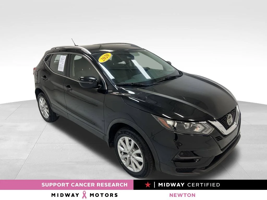 Used 2020 Black Nissan SV image 1