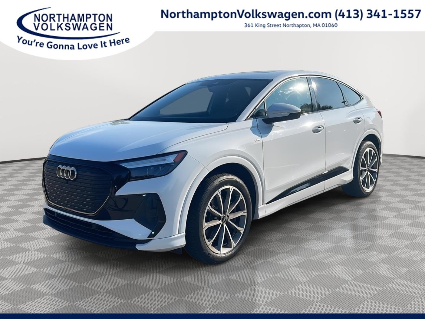 Used 2022 Glacier White Metallic Audi Premium Plus image 1