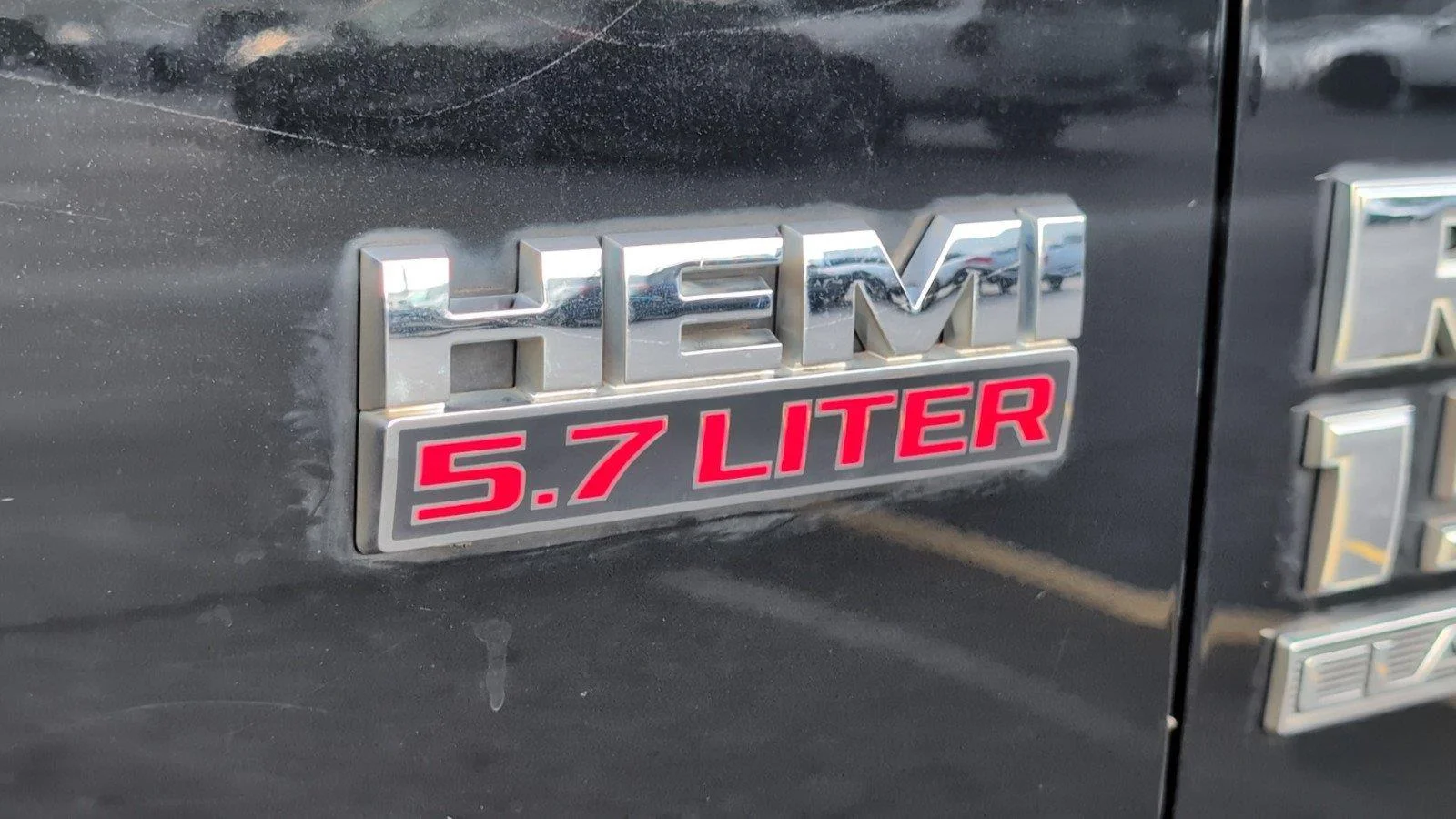 Used 2020 Diamond Black Crystal Pearlcoat Ram Tradesman image 6