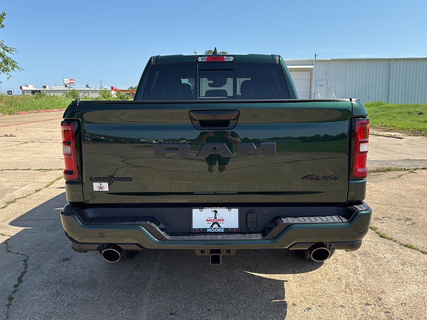 New 2026 Serrano-Green Metallic Exterior Paint RAM Lone Star image 6