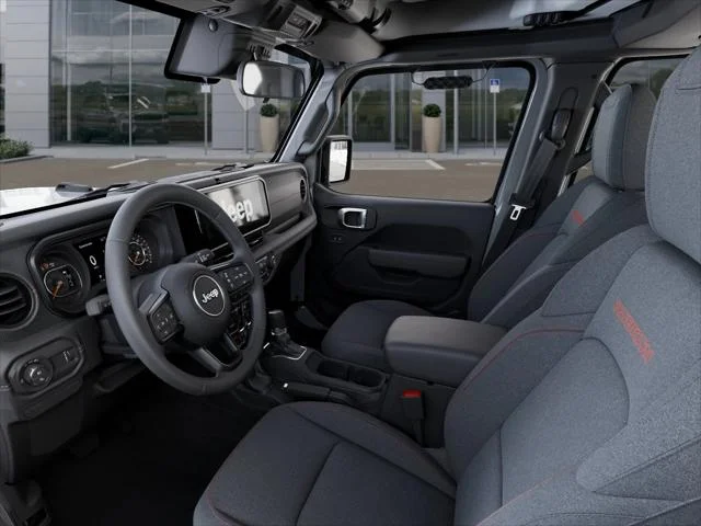 New 2026 Bright White Clear-Coat Exterior Paint Jeep Rubicon image 48