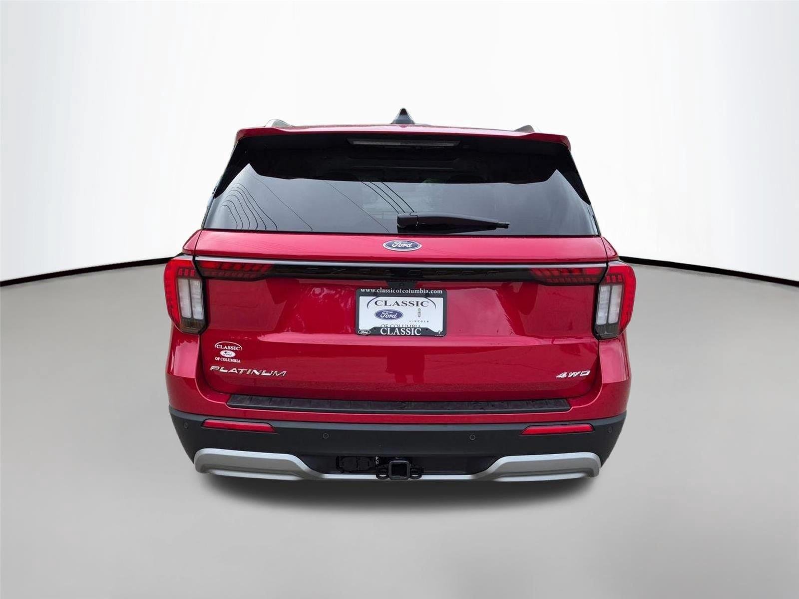 New 2026 Rapid Red Metallic Tinted Clearcoat Ford Platinum image 6