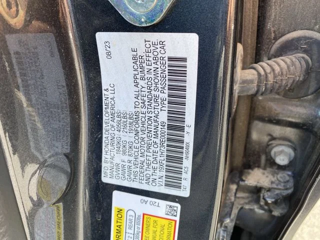 Certified Used 2024 Meteorite Gray Metallic Honda EX-L image 32