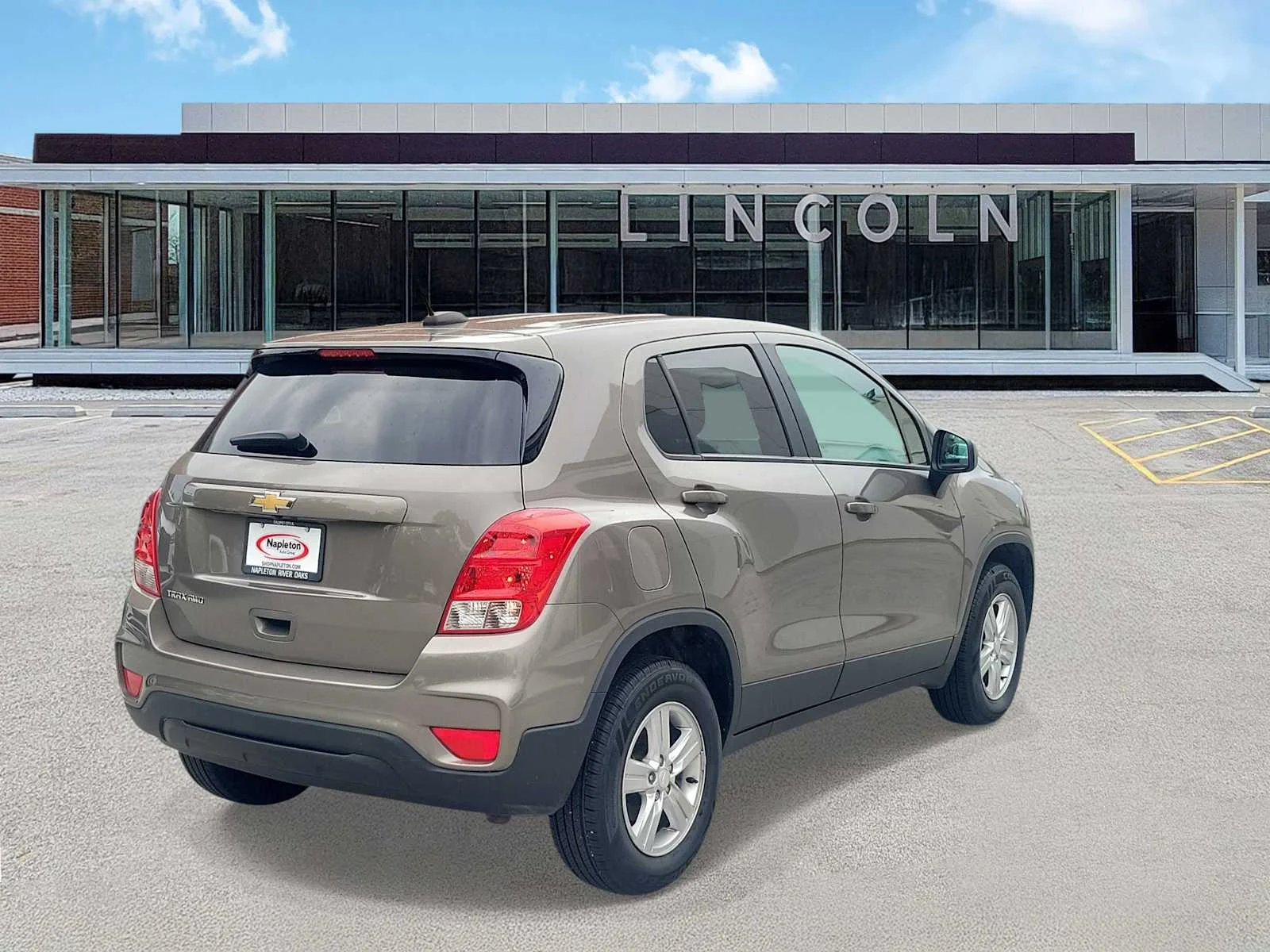 Used 2021 STONE GRAY METALLIC Chevrolet LS image 3