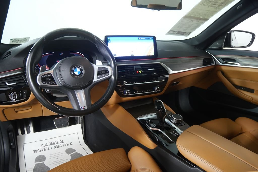 Certified Used 2023 Carbon Black Metallic BMW 540i image 19