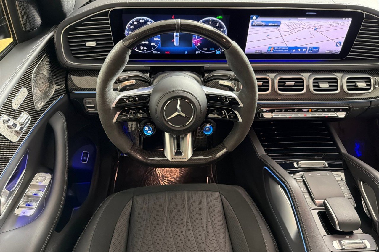 Certified Used 2024 Obsidian Black Metallic Mercedes-Benz AMG® GLS 63 image 13