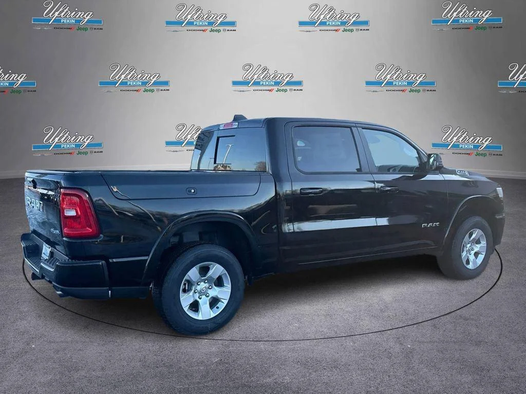 New 2026 Diamond Black Crystal Pearlcoat Ram Lone Star image 3