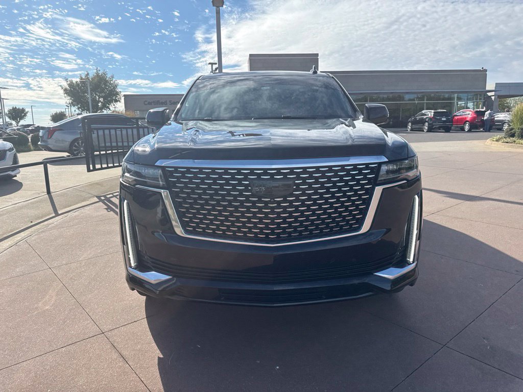 Used 2021 Black Cadillac Premium Luxury image 2
