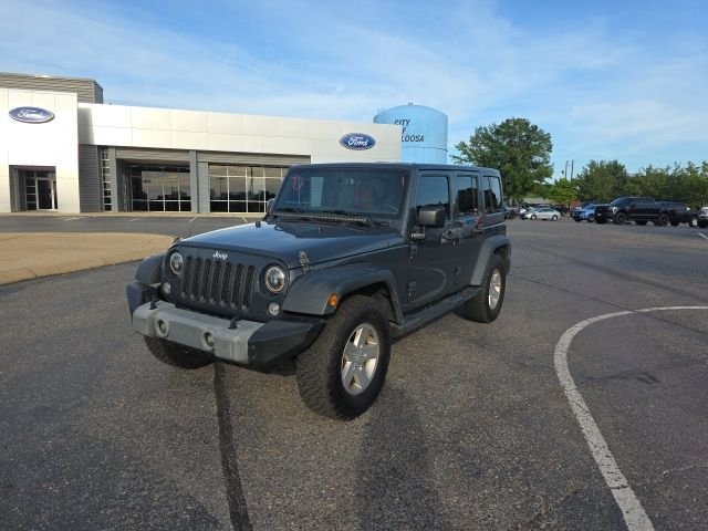 Used 2017 Gray Jeep Unlimited Sport image 7
