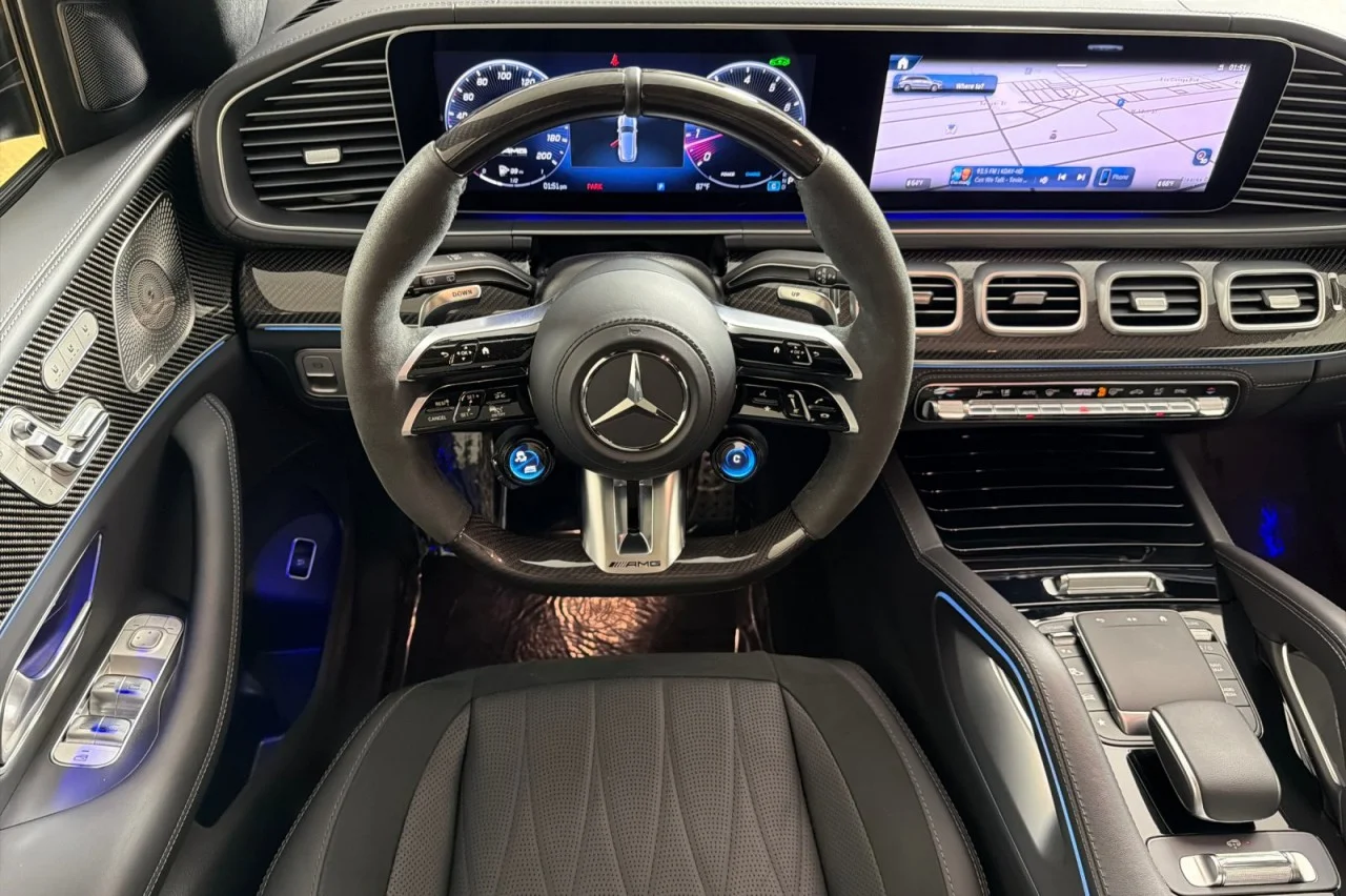 Certified Used 2024 Obsidian Black Metallic Mercedes-Benz AMG® GLS 63 image 13