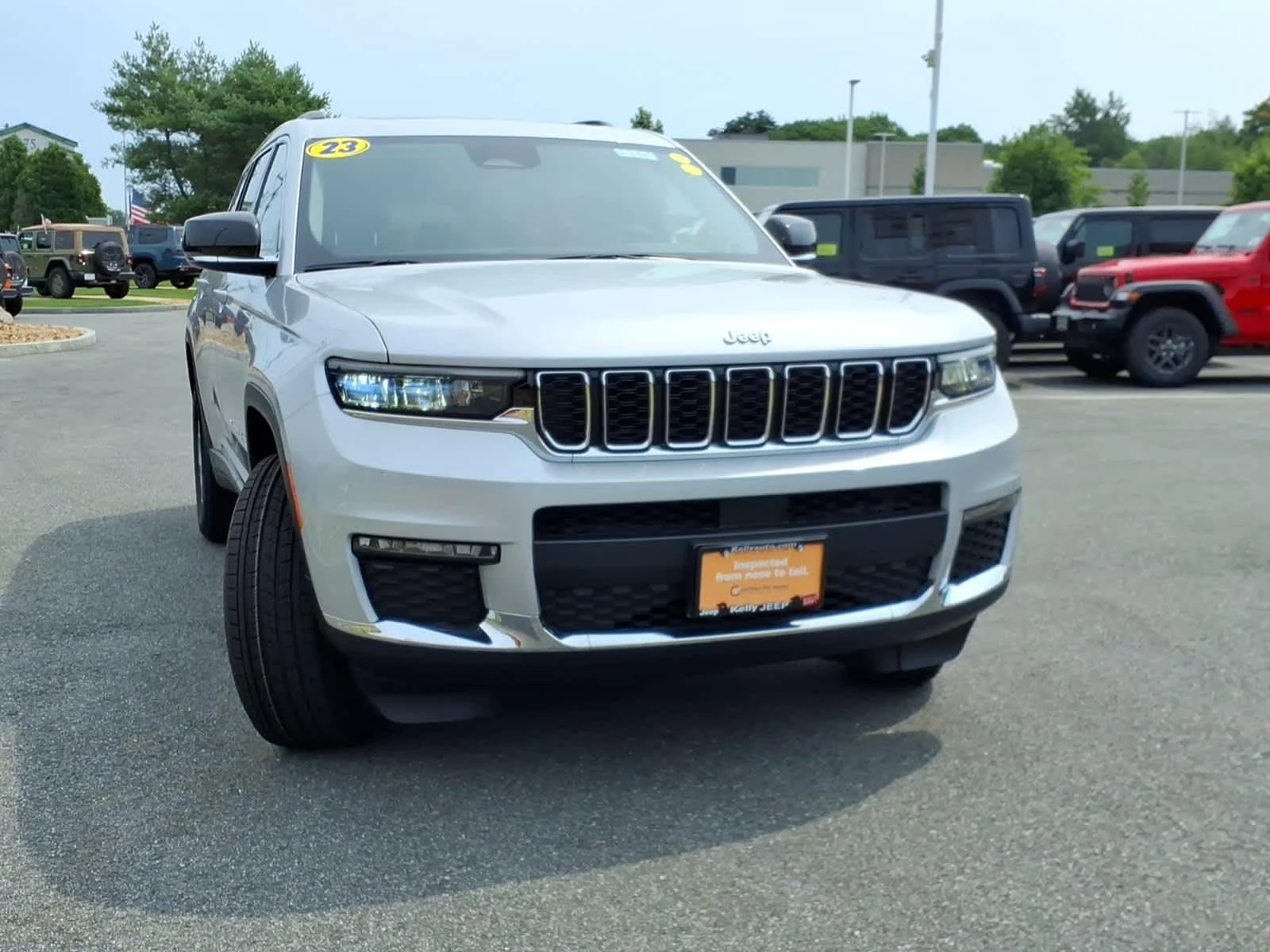 Certified Used 2023 Silver Zynith Jeep Limited image 4