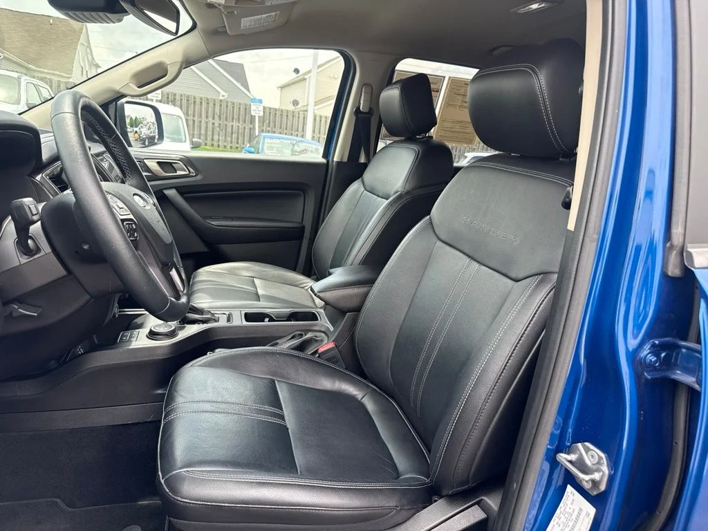 Certified Used 2019 Blue Ford Lariat image 4
