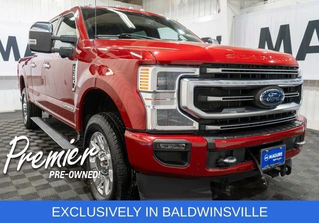 Used 2022 Red Ford Platinum image 4