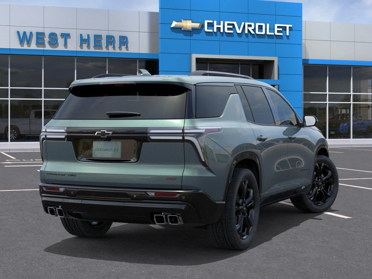 New 2027 Trillium Green Metallic Chevrolet RS image 4